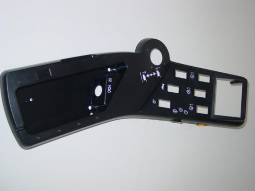 Custom Injection Molded Abs Plastic Armrest For Riding Mowers